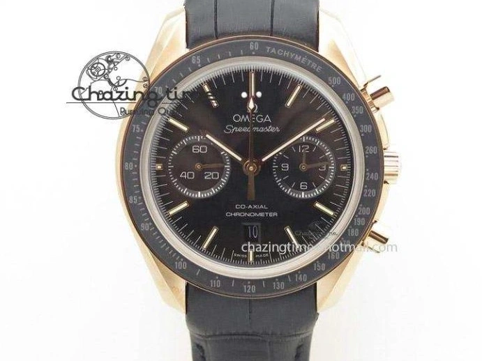 1222 UrbanChic Speedmaster Racing Master SS HKF Best Edition Blue Black Dial on SS Bracelet A 7808
